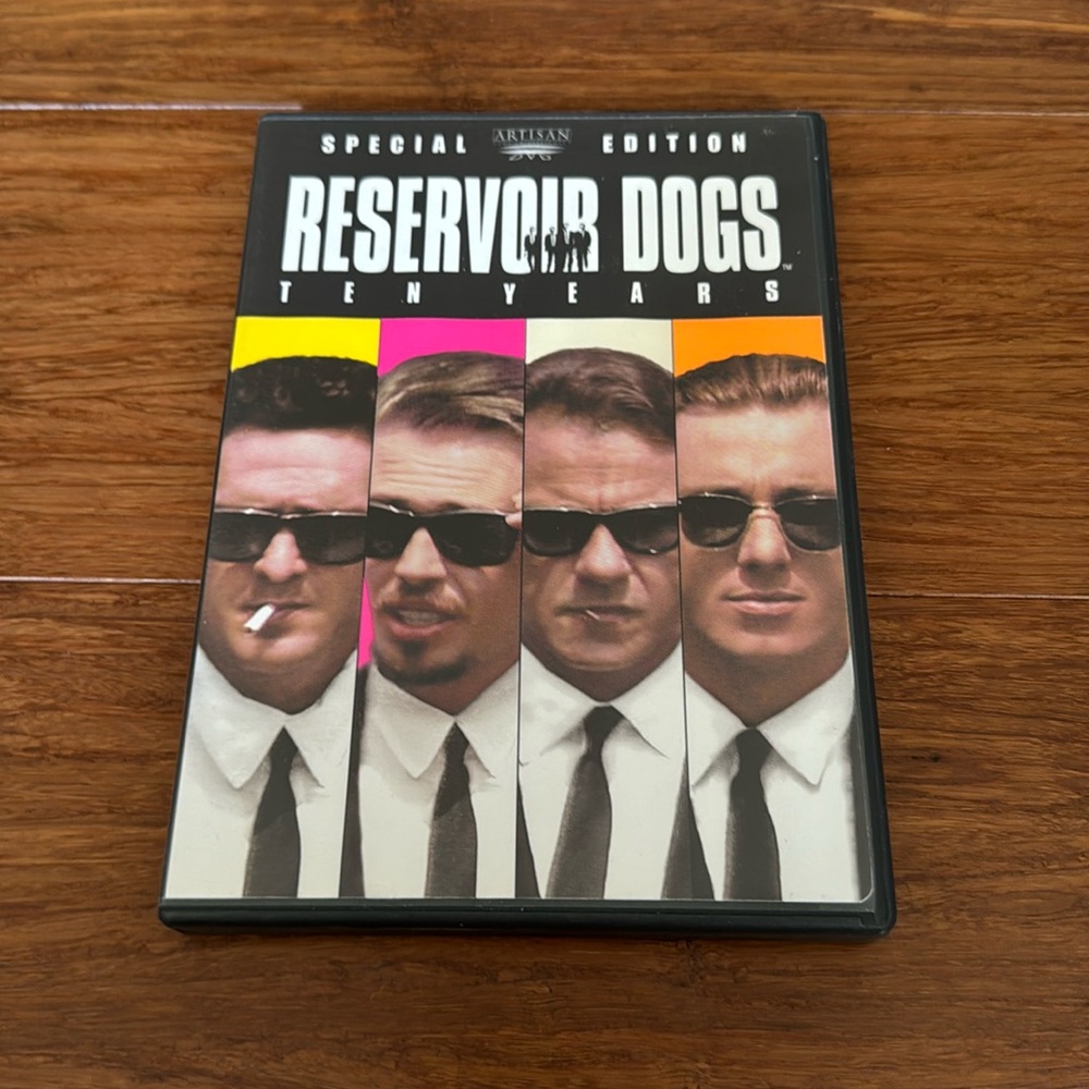 🌟 FREE🌟Reservoir Dogs 2 Disc DVD Set Tarantino Movie Special Edition Wide Screen